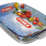 تابه مستطیل پیرکس سری Classic سایز 22*34