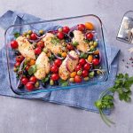 تابه مستطیل پیرکس سری Essentials سایز 23در35