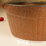 سرویس قابلمه 15 پارچه بی.وی.کی مدل دورو گرانیت کد 713515