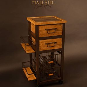 فایل چهار کشو بی وی کی تیره کد 459824 مدل مجستیک
