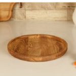 تخته سرو گرد چوبی بی.وی.کی مدل کاریزما طلایی كد VK415820