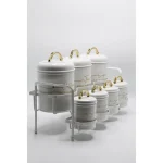 ست پاسماوری بی وی کی 8 پارچه طرح لاو کد 815696