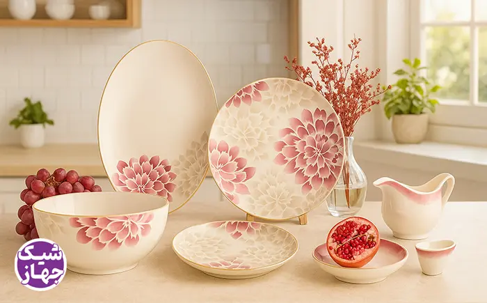 سرویس غذاخوری 29 پارچه بی.وی.کی کد 717142