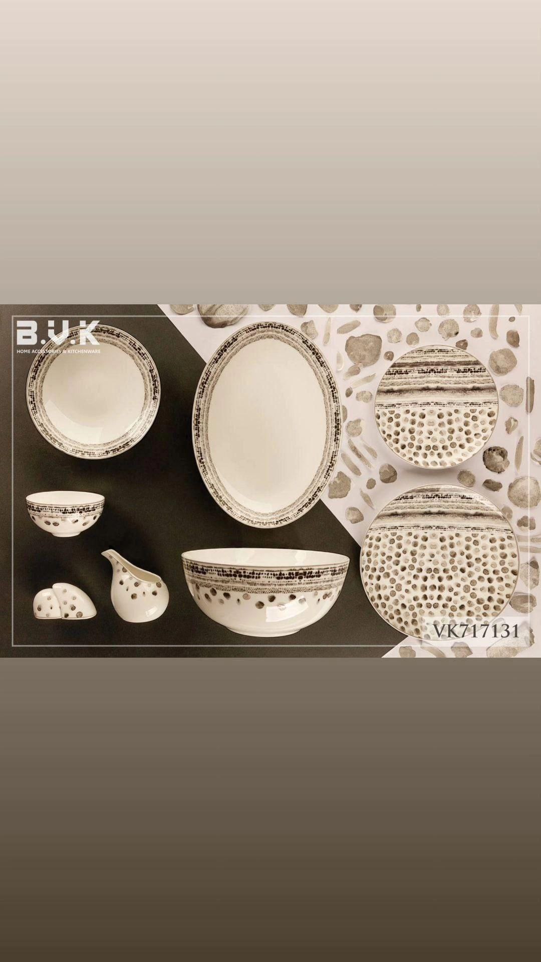 سرویس غذاخوری 29 پارچه بی.وی.کی کد 717131