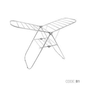بندرخت استیل ساده ضد زنگ کدS1