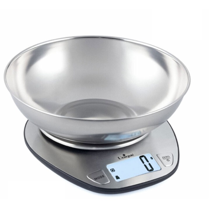 ترازوی آشپزخانه 5 کیلویی کاسه دار استیل یونیک کد UN-6520