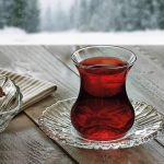 استکان و نعلبکی پاشاباغچه مدل آرورا کد 95961 ست 12 پارچه