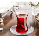 استکان و نعلبکی پاشاباغچه مدل وفا کد 96942 ست 12 پارچه