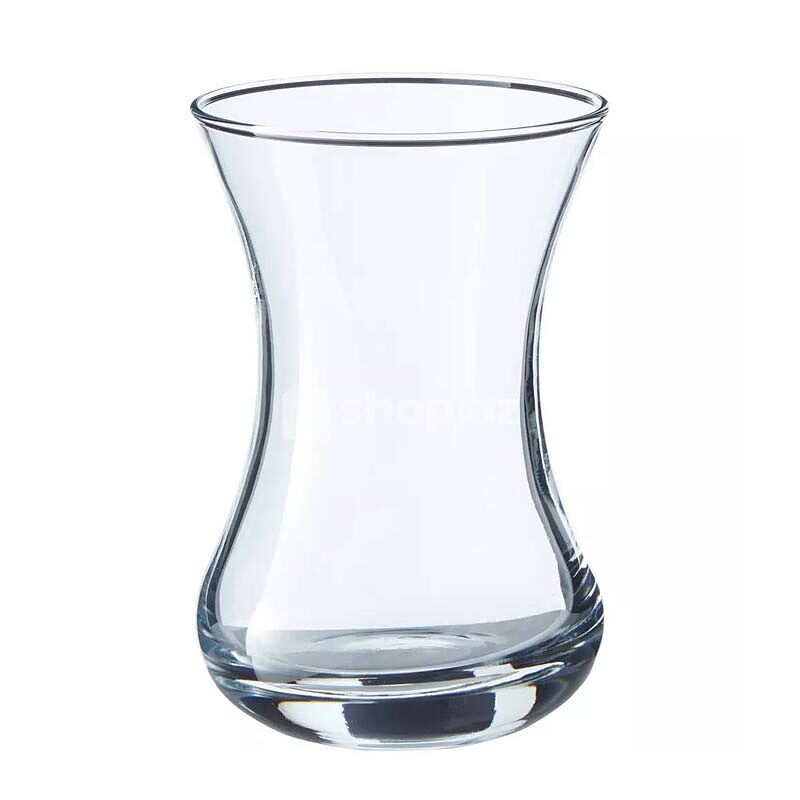 استکان کمرباریک پاشاباغچه مدل اینچه‌بلی کد 42401 ست 6 عددی