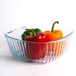 قابلمه پیرکس مربع دربدار بورجام سایز 20*24 کد 59049