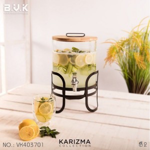 کلمن شیشه ای طرح کاریزما بی وی کی کد 403701