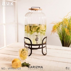 کلمن شیشه ای طرح کاریزما بی وی کی کد 403703